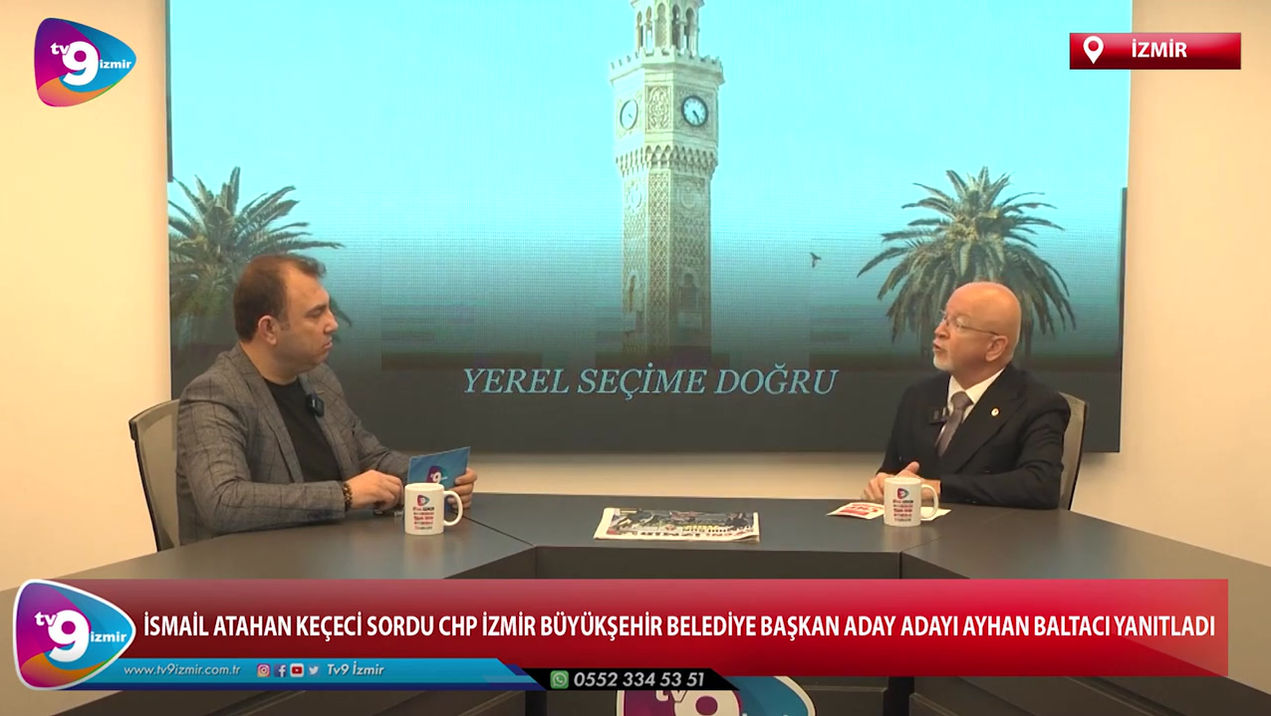 İSMAİL ATAHAN KEÇECİ SORDU CHP İZMİR BÜYÜKŞEHİR BELEDİYE BAŞKAN ADAY ADAYI AYHAN BALTACI YANITLADI